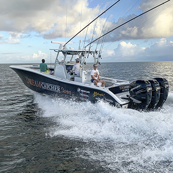 36 ft Yellowfin Center Console fishing rates